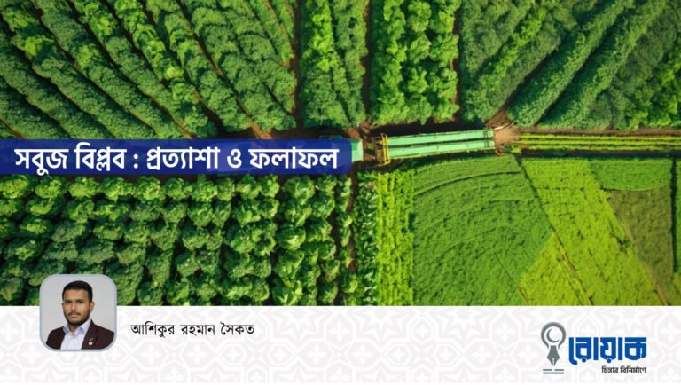 সবুজ বিপ্লব : প্রত্যাশা ও ফলাফল